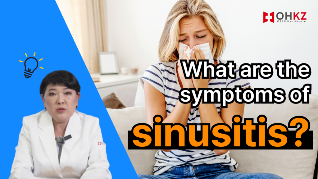 For sinusitis, a complication after an acute respiratory infection (ARVI).