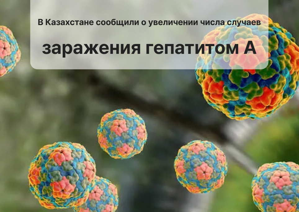 В Казахстане сообщили об увеличении числа случаев заражения гепатитом A
